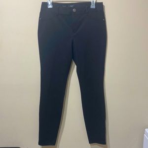 Vera Wang black skinny dress slacks